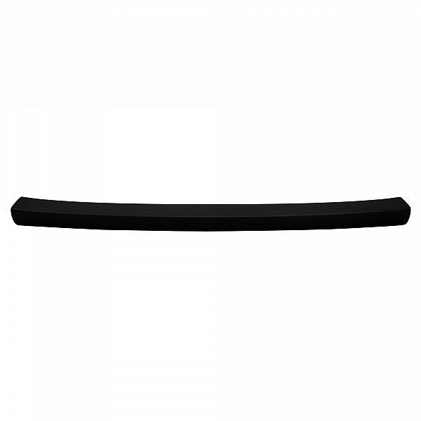 Rear Bumper Protector compatible with Fiat 500e 11.2020 electric Rearguard, Tailored Fit Bumper Guard, ABS Plastic- Colour Matte Black