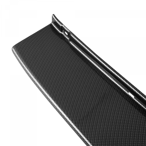 Rear Bumper Protector compatible with Fiat Scudo  02.2007-07.2016  Rearguard, Tailored Fit Bumper Guard, ABS Plastic- Special Colour Carbon Look