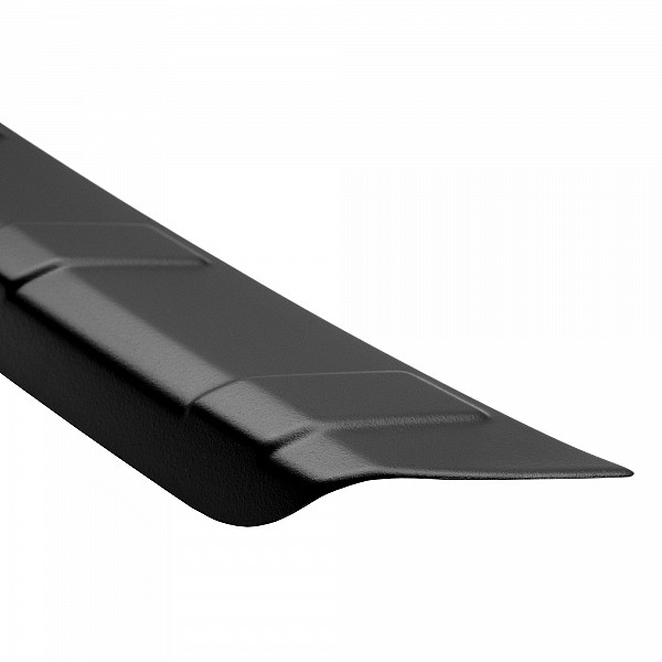 Zaštitna letva stražnjeg branika pogodno za Fiat 500X 02.2015-08.2018 Urban & Cross precizno pristajanje s dubokim zaštitnim rubom, ABS plastika- boja crna mat