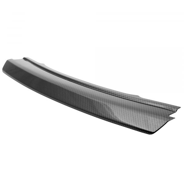 Rear Bumper Protector compatible with Ford Mustang 01.2015-01.2024 short version Rearguard, Tailored Fit Bumper Guard, ABS Plastic- Special Colour Carbon Look