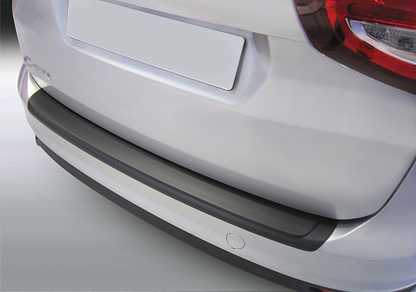 Zaščitna letvica zadnjega odbijača kompatibilna za Ford C Max 06.2015-06.2019  zaščita nakladalnega roba z globokim zaščitnim robom, ABS plastika- barva črna mat