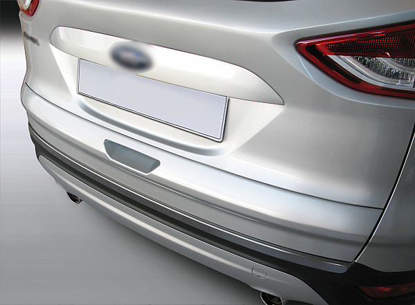 Zaščitna letvica zadnjega odbijača kompatibilna za Ford Kuga 03.2013-04.2020 MK2 & MK3 zaščita nakladalnega roba z globokim zaščitnim robom, ABS plastika- barva črna mat