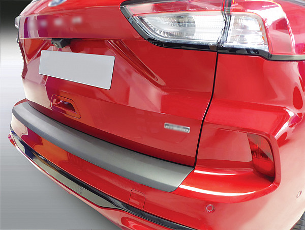 Ladekantenschutz passend für Ford Kuga ab BJ. 3.2020> nicht für Titanium passgenau mit Abkantung ABS- Farbe schwarz