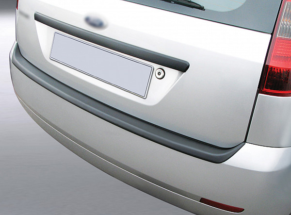 Zaštitna letva stražnjeg branika pogodno za Ford Fiesta 11.2001-10.2008 nije za ST precizno pristajanje s dubokim zaštitnim rubom, ABS plastika- boja crna mat
