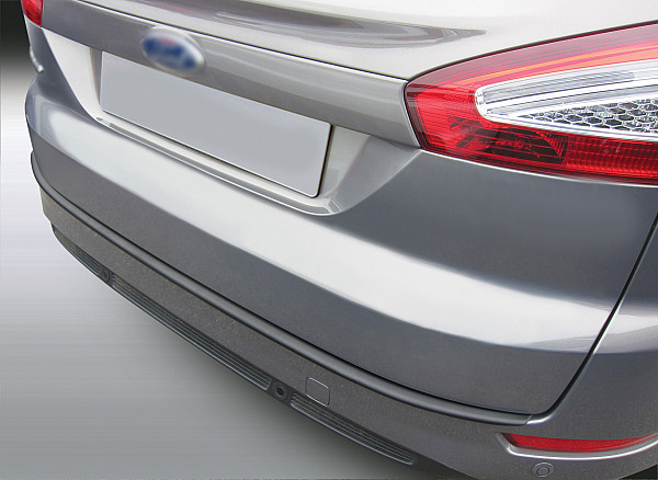 Zaštitna letva stražnjeg branika pogodno za Ford Mondeo Turnier Karavan 12.2010-01.2015  precizno pristajanje s dubokim zaštitnim rubom, ABS plastika- boja crna mat