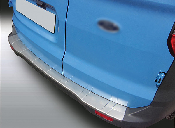 Zaštitna letva stražnjeg branika pogodno za Ford Tourneo Courier & Transit Courier 06.2014-09.2023  precizno pristajanje s dubokim zaštitnim rubom, ABS plastika- boja crna mat