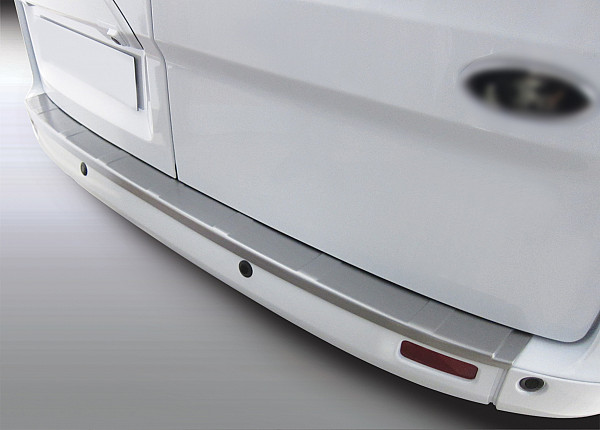 Ladekantenschutz passend für Ford Transit Custom & Tourneo Custom ab BJ. 4.2012-9.2023 geriffelte Ausführung passgenau mit Abkantung ABS- Farbe schwarz