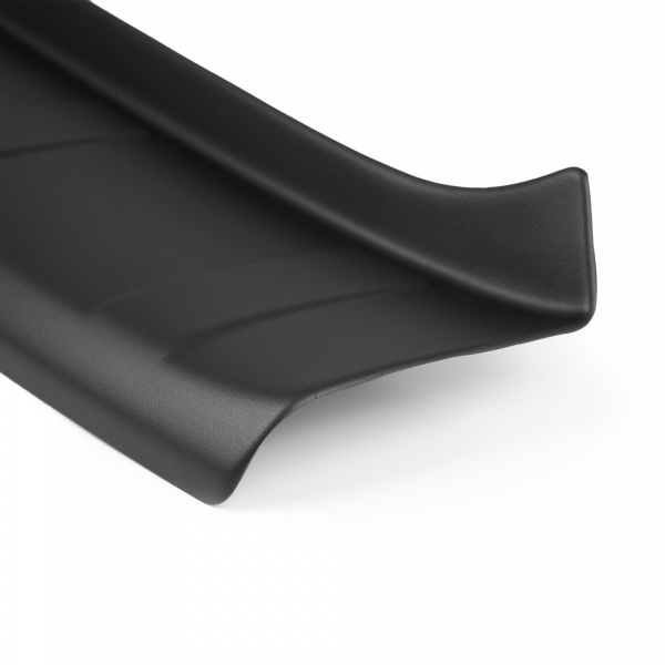 Zaštitna letva stražnjeg branika pogodno za Ford C Max 12.2010-04.2015  precizno pristajanje s dubokim zaštitnim rubom, ABS plastika- boja crna mat