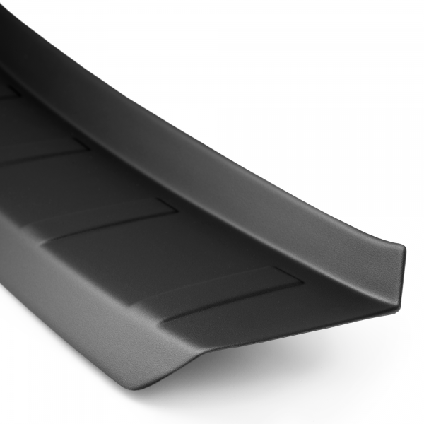 Rear Bumper Protector compatible with Ford Focus Hatchback 08.2014-08.2018 also for ST & RS Rearguard, Tailored Fit Bumper Guard, ABS Plastic- Colour Matte Black