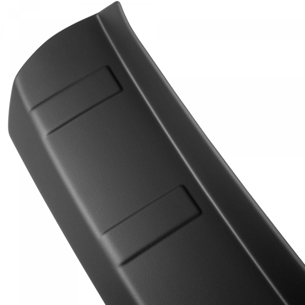 Rear Bumper Protector compatible with Ford Focus Hatchback 08.2014-08.2018 also for ST & RS Rearguard, Tailored Fit Bumper Guard, ABS Plastic- Special Colour Carbon Look