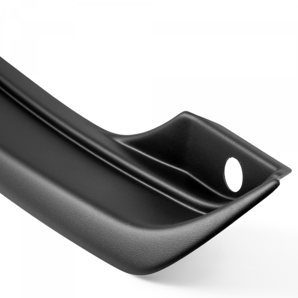 Zaštitna letva stražnjeg branika pogodno za Ford Fiesta 11.2001-10.2008 nije za ST precizno pristajanje s dubokim zaštitnim rubom, ABS plastika- posebna boja izgled brušeni aluminij