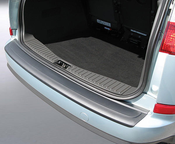 Zaštitna letva stražnjeg branika pogodno za Ford C-Max 05.2007-07.2010  precizno pristajanje s dubokim zaštitnim rubom, ABS plastika- boja crna mat