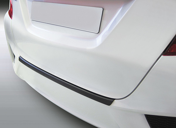 Ladekantenschutz passend für Honda Jazz ab BJ. 9.2015-12.2017  passgenau mit Abkantung ABS- Sonderfarbe Carbon Optik