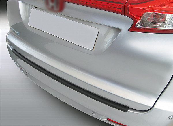 Ladekantenschutz passend für Honda Civic Tourer Kombi ab BJ. 2.2014-2.2018  passgenau mit Abkantung ABS- Farbe schwarz
