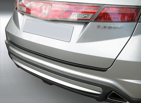 Ladekantenschutz passend für Honda Civic Schrägheck ab BJ. 1.2006-12.2011 nicht für Hybrid passgenau mit Abkantung ABS- Farbe schwarz