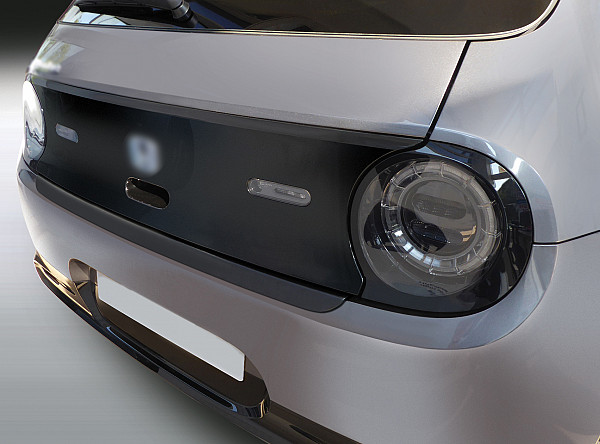 Zaštitna letva stražnjeg branika pogodno za Honda E electric 06.2020-09.2023  precizno pristajanje s dubokim zaštitnim rubom, ABS plastika- boja crna mat
