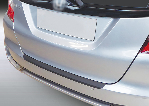 Ladekantenschutz passend für Honda Jazz ab BJ. 1.2018-6.2020  passgenau mit Abkantung ABS- Farbe schwarz