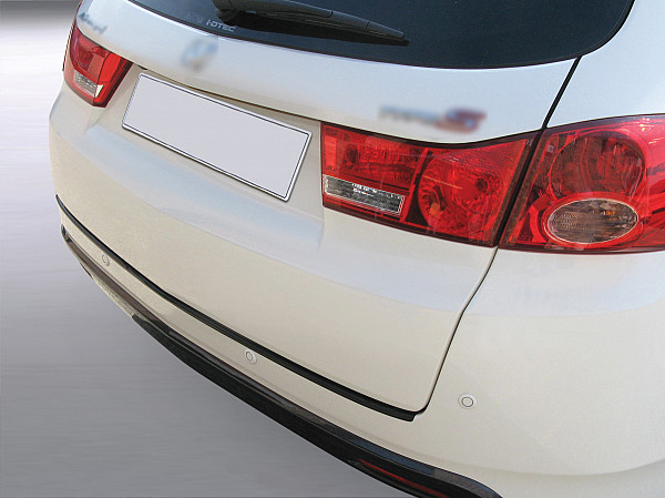Ladekantenschutz passend für Honda Accord Tourer Kombi ab BJ. 9.2008-3.2011  passgenau mit Abkantung ABS- Farbe schwarz