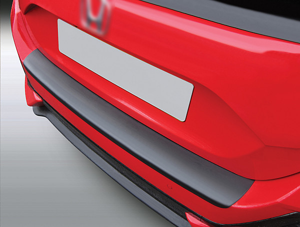 Ladekantenschutz passend für Honda Civic Schrägheck ab BJ. 4.2017-7.2022  passgenau mit Abkantung ABS- Sonderfarbe Silber