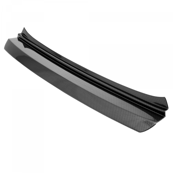 Rear Bumper Protector compatible with Hyundai Tucson 05.2015-07.2018  Rearguard, Tailored Fit Bumper Guard, ABS Plastic- Special Colour Carbon Look