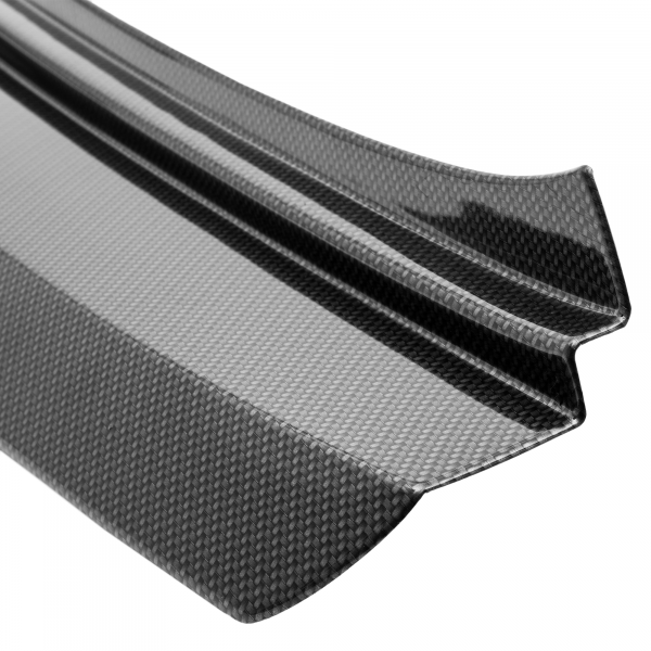 Rear Bumper Protector compatible with Hyundai Tucson 05.2015-07.2018  Rearguard, Tailored Fit Bumper Guard, ABS Plastic- Special Colour Carbon Look