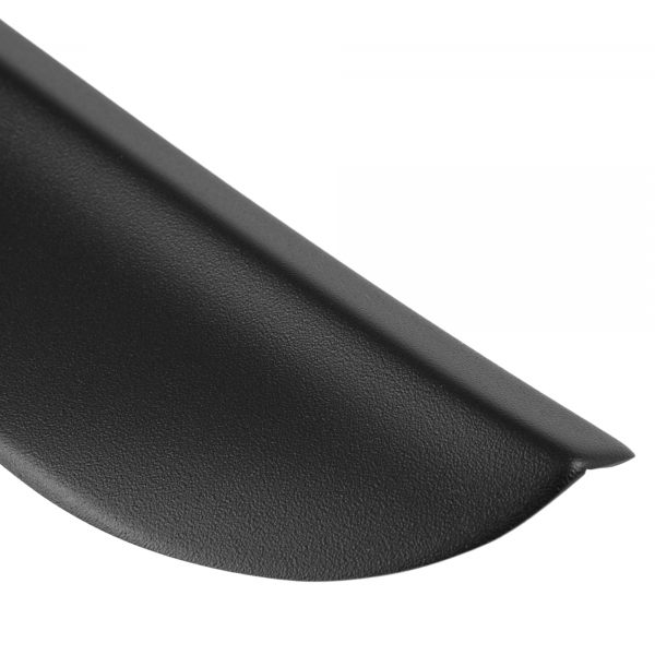 Rear Bumper Protector compatible with Hyundai Kona 10.2017-12.2021 & Kona Electric Rearguard, Tailored Fit Bumper Guard, ABS Plastic- Colour Matte Black