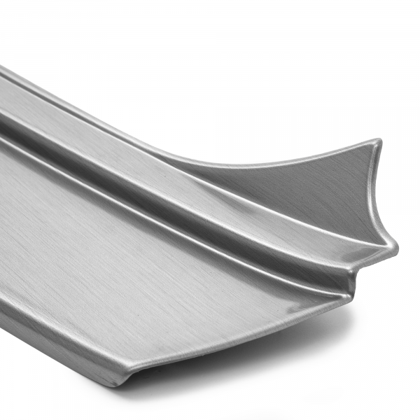 Zaštitna letva stražnjeg branika pogodno za Hyundai i40 Karavan 09.2011-07.2019  precizno pristajanje s dubokim zaštitnim rubom, ABS plastika- posebna boja izgled brušeni aluminij