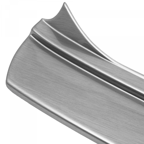 Zaštitna letva stražnjeg branika pogodno za Hyundai i40 Karavan 09.2011-07.2019  precizno pristajanje s dubokim zaštitnim rubom, ABS plastika- posebna boja izgled brušeni aluminij