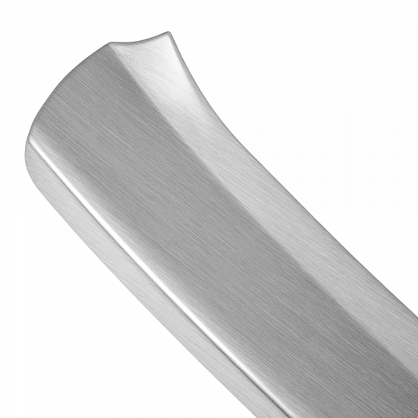Zaštitna letva stražnjeg branika pogodno za Hyundai i30 Karavan 09.2012-05.2017  precizno pristajanje s dubokim zaštitnim rubom, ABS plastika- posebna boja izgled brušeni aluminij