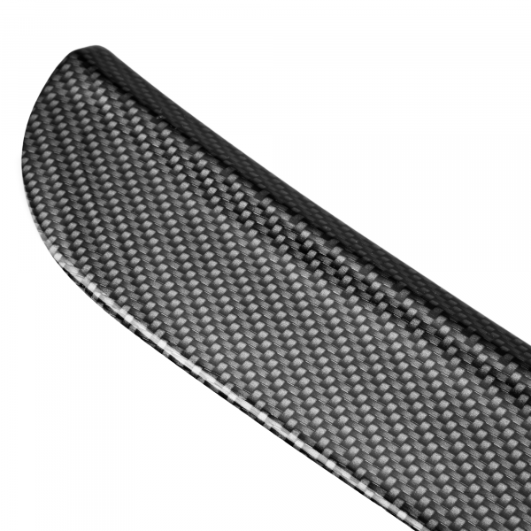 Rear Bumper Protector compatible with Hyundai Kona 10.2017-12.2021 & Kona Electric Rearguard, Tailored Fit Bumper Guard, ABS Plastic- Special Colour Carbon Look