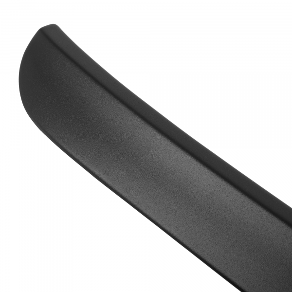 Rear Bumper Protector compatible with Hyundai Kona 10.2017-12.2021 & Kona Electric Rearguard, Tailored Fit Bumper Guard, ABS Plastic- Colour Matte Black