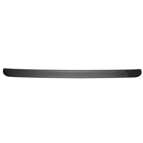 Rear Bumper Protector compatible with Hyundai Kona 10.2017-12.2021 & Kona Electric Rearguard, Tailored Fit Bumper Guard, ABS Plastic- Special Colour Carbon Look