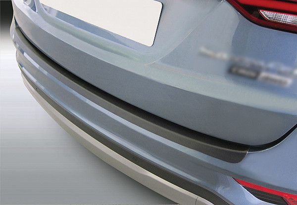 Ladekantenschutz passend für Hyundai Santa FE ab BJ. 11.2015-3.2018 nicht für GRAND SANTA FE passgenau mit Abkantung ABS- Farbe schwarz