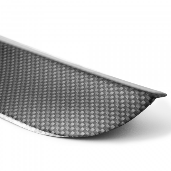 Rear Bumper Protector compatible with Hyundai Kona 10.2017-12.2021 & Kona Electric Rearguard, Tailored Fit Bumper Guard, ABS Plastic- Special Colour Carbon Look