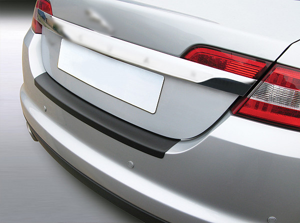 Ladekantenschutz passend für Jaguar XF Limousine  ab BJ. 9.2007-8.2015  passgenau mit Abkantung ABS- Farbe schwarz