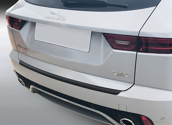 Ladekantenschutz passend für Jaguar E Pace ab BJ. 1.2018>  passgenau mit Abkantung ABS- Farbe schwarz
