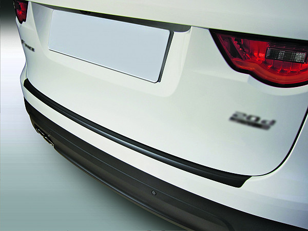Ladekantenschutz passend für Jaguar F Pace ab BJ. 1.2016>  passgenau mit Abkantung ABS- Farbe schwarz