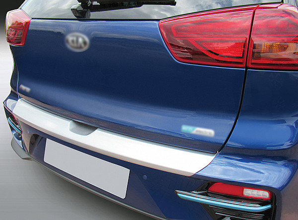 Ladekantenschutz passend für Kia Niro E ab BJ. 6.2019-5.2022 nur für Elektro passgenau mit Abkantung ABS- Farbe schwarz