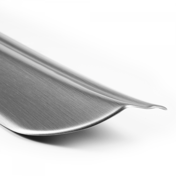 Ladekantenschutz passend für Kia Picanto ab BJ. 5.2017-5.2020  passgenau mit Abkantung ABS- Sonderfarbe Aluminium Gebürstet Optik