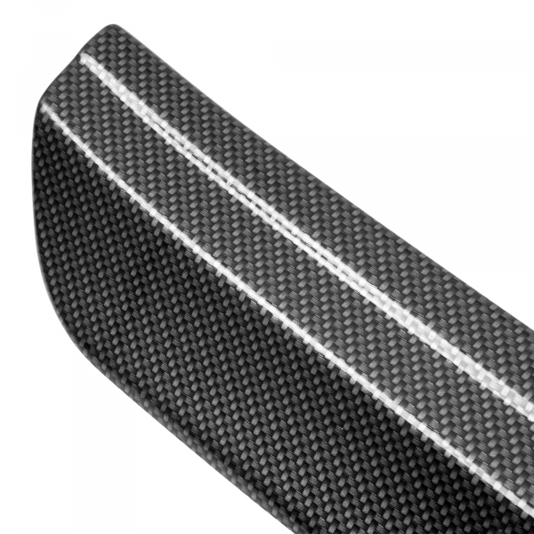 Ladekantenschutz passend für Kia Picanto ab BJ. 5.2017-5.2020  passgenau mit Abkantung ABS- Sonderfarbe Carbon Optik