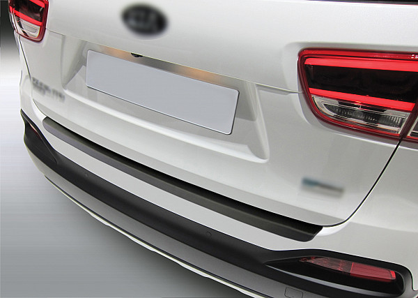 Zaštitna letva stražnjeg branika pogodno za Kia Sorento 01.2015-09.2017  precizno pristajanje s dubokim zaštitnim rubom, ABS plastika- posebna boja izgled brušeni aluminij