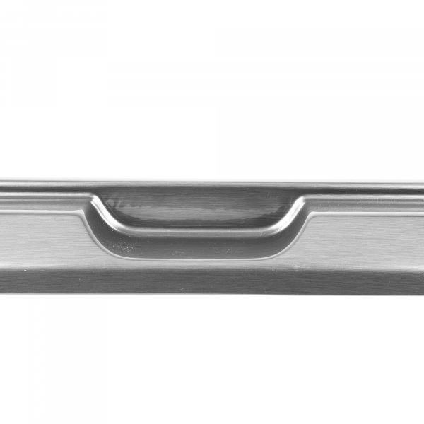 Zaštitna letva stražnjeg branika pogodno za Kia Soul 10.2016-04.2019  precizno pristajanje s dubokim zaštitnim rubom, ABS plastika- posebna boja izgled brušeni aluminij