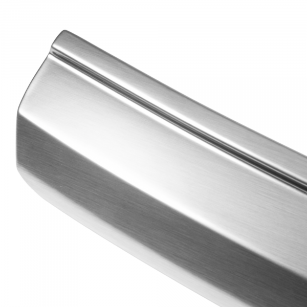 Zaštitna letva stražnjeg branika pogodno za Kia Soul 10.2016-04.2019  precizno pristajanje s dubokim zaštitnim rubom, ABS plastika- posebna boja izgled brušeni aluminij