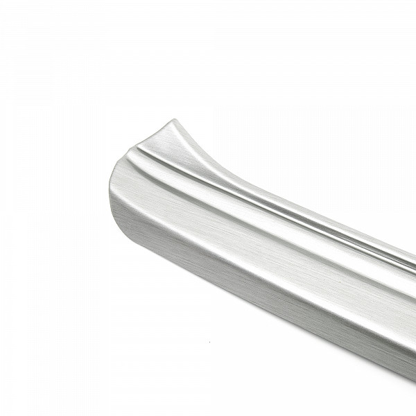 Zaštitna letva stražnjeg branika pogodno za Kia Sorento 01.2015-09.2017  precizno pristajanje s dubokim zaštitnim rubom, ABS plastika- posebna boja izgled brušeni aluminij