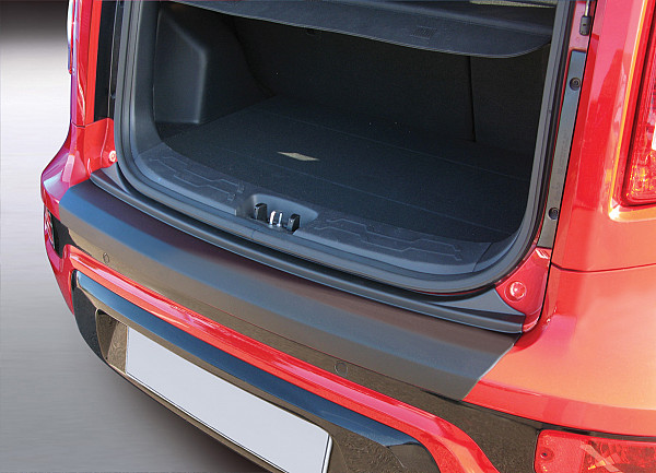 Zaštitna letva stražnjeg branika pogodno za Kia Soul 11.2011-02.2014  precizno pristajanje s dubokim zaštitnim rubom, ABS plastika- boja crna mat