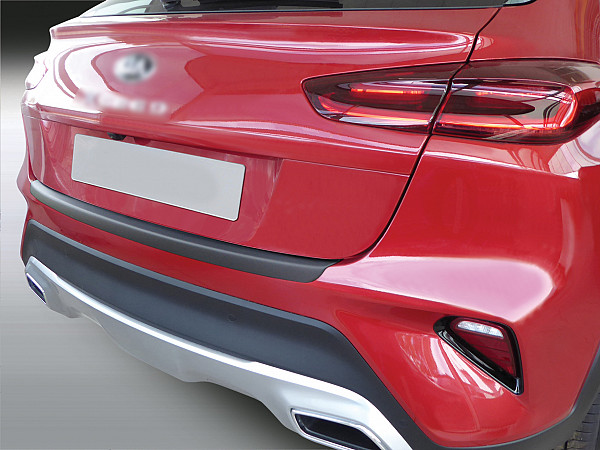 Rear Bumper Protector compatible with Kia XCeed 09.2019->  Rearguard, Tailored Fit Bumper Guard, ABS Plastic- Colour Matte Black