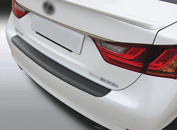 Zaštitna letva stražnjeg branika pogodno za Lexus GS 06.2012-08.2015  precizno pristajanje s dubokim zaštitnim rubom, ABS plastika- boja crna mat