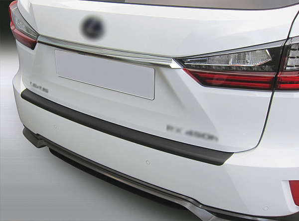 Zaštitna letva stražnjeg branika pogodno za Lexus RX 01.2016-11.2022  precizno pristajanje s dubokim zaštitnim rubom, ABS plastika- boja crna mat