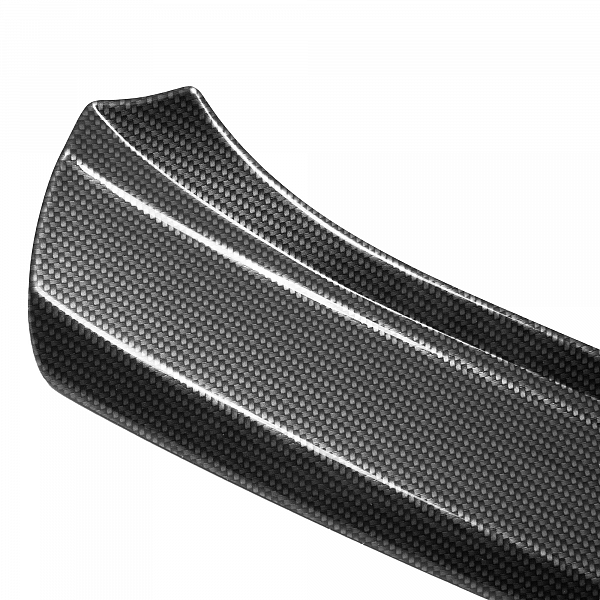 Ladekantenschutz passend für Lexus IS ab BJ. 6.2013-12.2016  passgenau mit Abkantung ABS- Sonderfarbe Carbon Optik