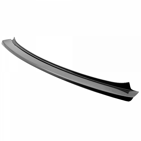 Zaštitna letva stražnjeg branika pogodno za Mazda CX5 04.2012-03.2017  precizno pristajanje s dubokim zaštitnim rubom, ABS plastika- posebna boja izgled karbonskih vlakana